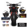 Wnatn Direccionales Led Para Motocicleta, 4 Piezas