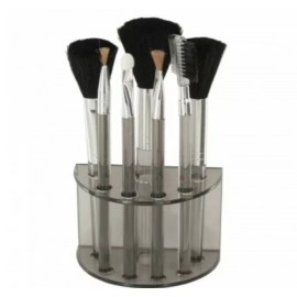 Makeup Brush Set Organizer with 7 types &  holding stand NIB Cosmestic Brushes