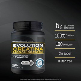 Evolution Creatina Monohidratada en Polvo