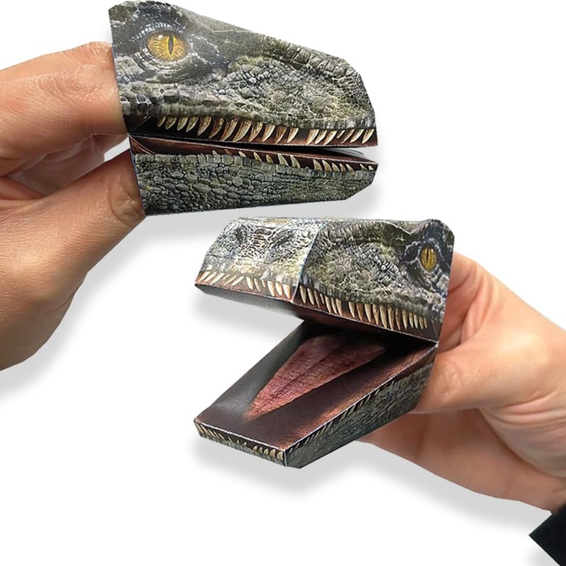 Unique Jurassic World 3 DIY Hand Paper Puppets - 4