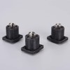 luosh 10Pieces/lot 4 Pin Speakon Female Jack Socket Connector Audio