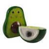 Puckator Avocado Ceramic Salt and Pepper Set