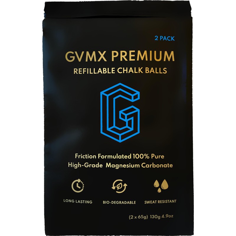 GVMX Premium Refillable Chalk Balls - 2 Pack