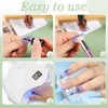 17 Pcs in 1 Set Nail Sponges for Ombre, Double-Head