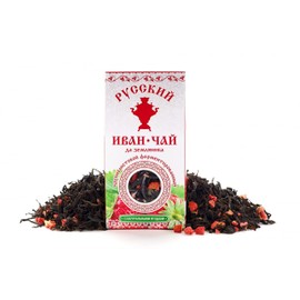 Koporye Russian Ivan-Tea (Fireweeds | CHAMERION) Fermented Long Leaf with Wild Strawberry - Pack of 2 | 2*50g | 3.5oz