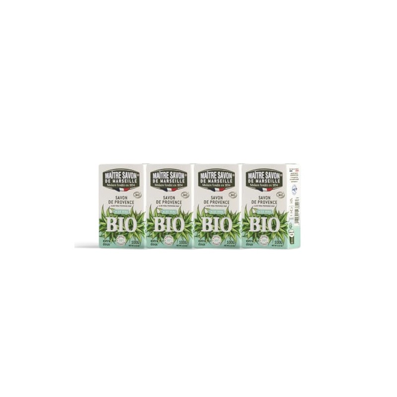 (Value Set of 4) Maitre Savon de Marseille Sabon de