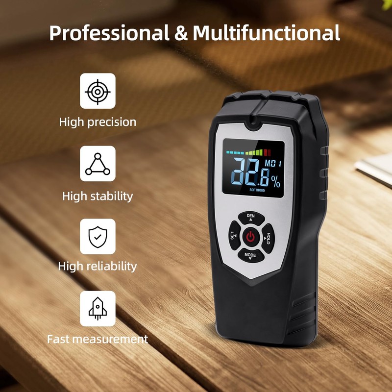 Mcbazel Digital Moisture Meter Wall Moisture Meter Masonry Moisture Meter