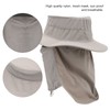 Fishing Hat Nylon Breathable Sun Protection Caps with Neck Flap