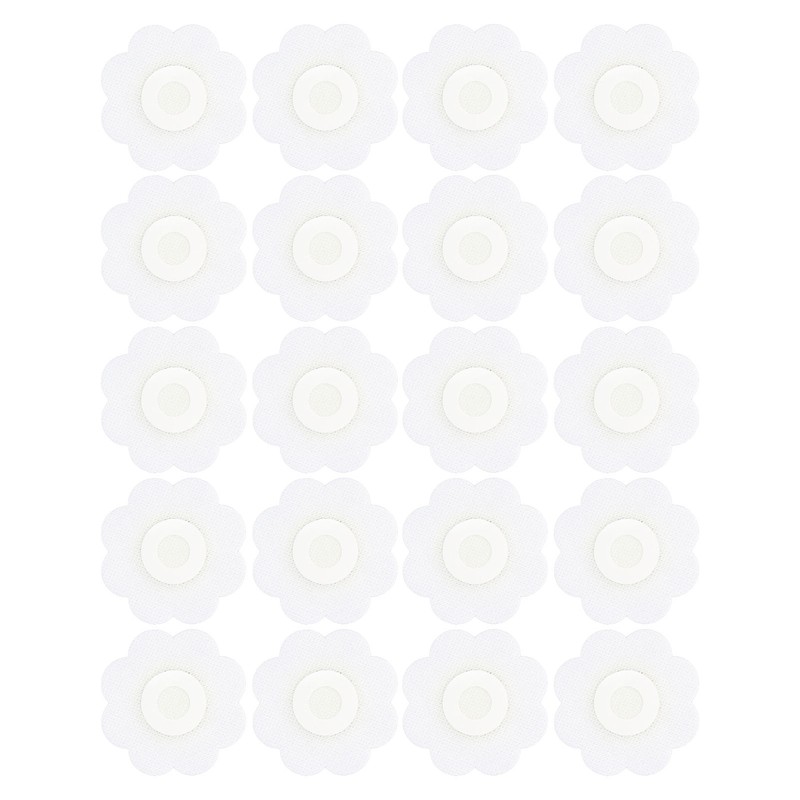 20pcs Heating Moxa Stickers Deep Penetration Enhance Circulation Moxibution Patches
