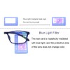 Mcoorn Designer Computer Blue Light Blocking Reading Glasses(Flexible and Lightweight)
