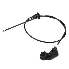 Bonnet Hood Release Cable, 51238176595 Hood Release Wire 51238176596 Easy Install Replacement for E39 525i 530i 540i M5