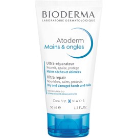 BIODERMA, Atoderm, Crema Nutritiva e Hidratante, Manos y Uñas, Skincare Piel Muy Seca con Tendencia Atópica, 50ML