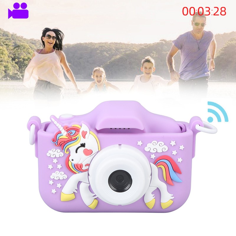 Kids Camera Cute Dual Lens Auto Focus Photography Video Recording