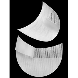 TOROKOM 20 Pcs Eye Shadow Shields, Eyeshadow Pads Stencils Lint Free Under Eye Pads Eyeshadow Patches For Eyelash Extensions/Lip Makeup