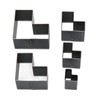 5Pcs Leather Die Cutter Hollow Assorted Size High Carbon Steel