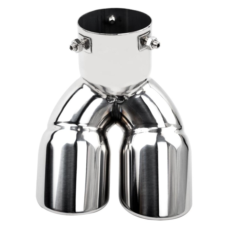 FAIZJUNBEN 3 inch exhaust tip, universal stainless steel exhaust tailpipe