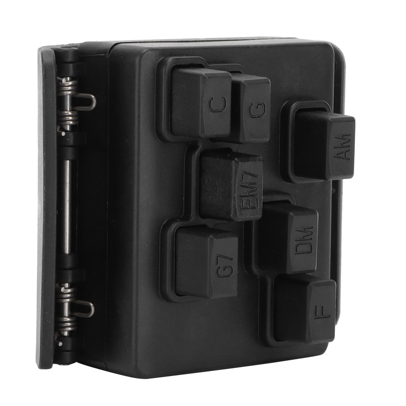 Chord Trainer Guitar Ukulele Button Auxiliary Playing Tool Clipon Stringed