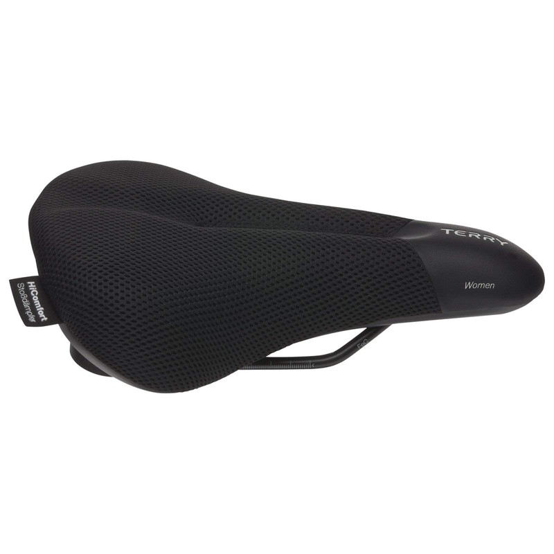 Terry Fisio ClimaVent Gel Woman Saddle with Light FeC Steel