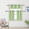 Tier Curtains 36 inch Room Darkening Kitchen Tiers Bathroom Short