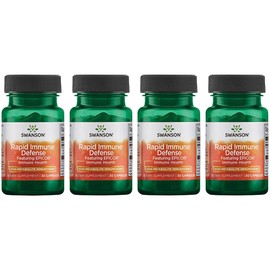 Swanson Ultra Swanson Ultra Rapid Immune Defense Featuring Epicor 500 mg 30 Caps 4 Pack