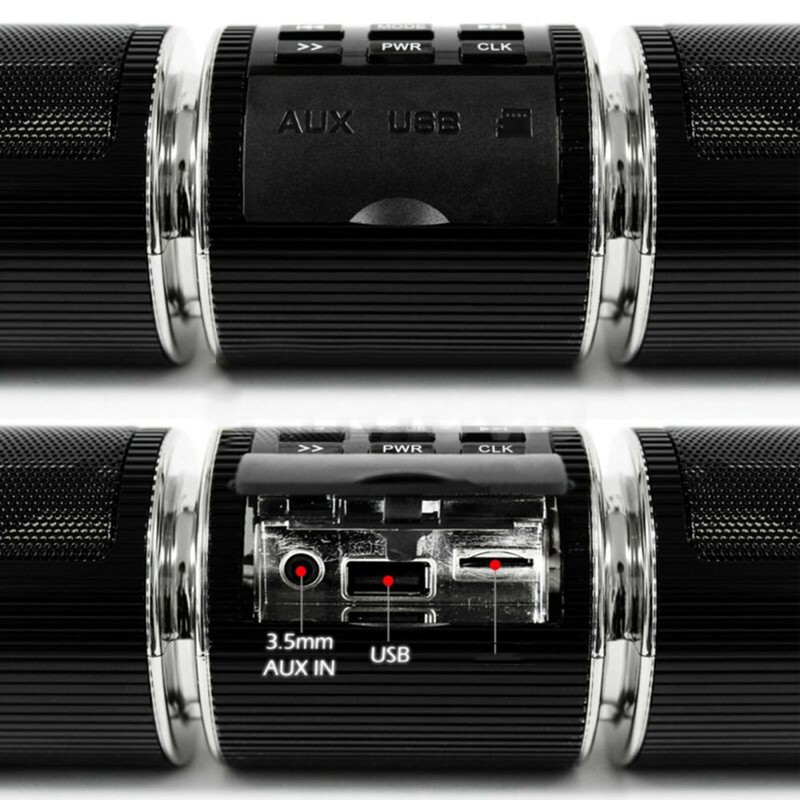 Waterproof Bluetooth Motorcycle Stereo Speaker MP3 Music Player Audio System