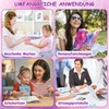 Seyaom Diary with Lock for Girls and Women, A5 PU