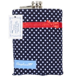 Cute Pocket Flask/Pocket Bottle in Polka Dotted Shell by German Label Ringelsuse
