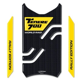 labelbike - 3D Resin Tank Pad Sticker for Motorcycle Tank Decoration and Protection Compatible with Yamaha tener 700 Rally Edition from 2022