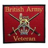 British Army Veteran Iron on Patch