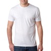 Next Level Men's Triblend Crew M HEATHER WHITE