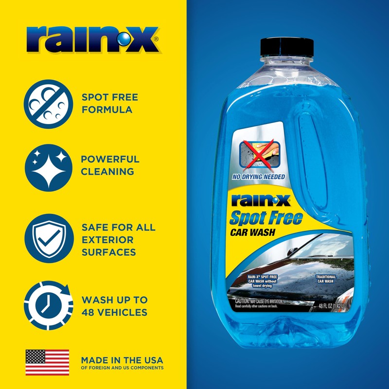 Rain-X 620073 - Car Wash Deep Cleaning, High Foam Soap