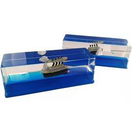 Universal Specialties Titanic Liquid Wave Paperweight Desk Toy, Sensory Toy Autism for Calming Needs
