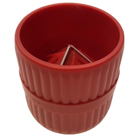 ALKAN - Internal and Outdoor Deburring Tool for Approx. 4-42 mm Copper Pipe Brass Pipe Plastic Composite Pipe (PVC) and Aluminium Pipe (Professional Quality Pipe Deburrer)