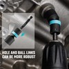 DURATECH 1/4" Drive Impact Universal Joint Socket Set, Swivel Socket