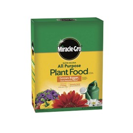 Miracle-Gro Miracle-Gro Water Soluble All Purpose Plant Food, Plant Fertilizer for Indoor or Outdoor Plants, Roses, Flowers, Houseplants, Vegetables and Trees, 10 lb.