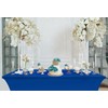 Utopia Kitchen Spandex Tablecloth 2 Pack [4FT, Royal Blue] Tight,