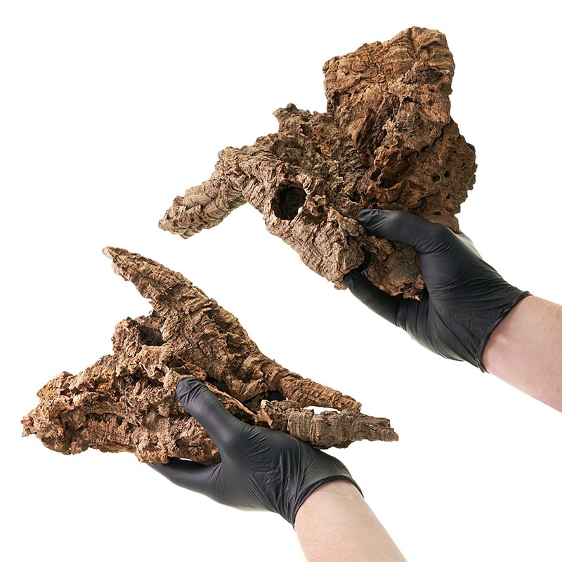 USCAPE Natural Cork Pieces for Terrarium & Paludarium | Untreated