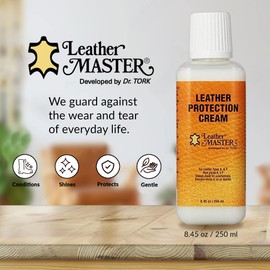 LEATHER MASTER PROTECTION CREAM 250ML - Leather Protection Cream For Use Of Leather Furniture, Car Interior, Apparel, Boots, Shoes, Bags, And More.