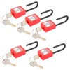Lockout Tagout Lock, Practical 5 Sets Lockout Lock Durable with