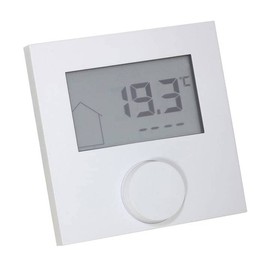 Möhlenhoff Room Thermostat LCD Alpha Direct 230 V White for Underfloor Heating