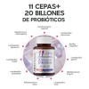Megabiotic 11 Cepas 20 Billones De Probióticos 60 Cápsulas Sin