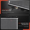 A-Premium Engine Coolant Radiator with Transmission Oil Cooler Compatible with