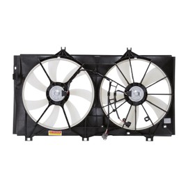 TYC 621300 Cooling Fan Assembly Compatible with 2007-2011 Toyota Camry , Black