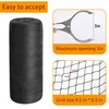 Adnee 33X18 Ft Oval Swimming Pool Leaf Net Cover,Pool Mesh