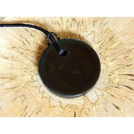 Shungite pendant CIRCLE Necklace