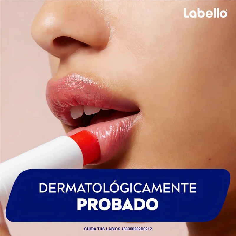 Bálsamo Labial Protector Humectante Labello Fresa 4.8g