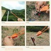 Hikeman Camping Rope with Ratchet Pulley,Quick Setup Outdoor Guy Lines