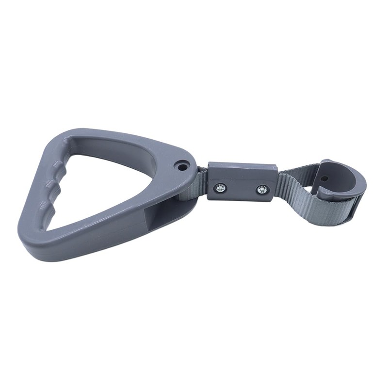 Qury Grey Triangular Handle,Triangular Grab Rail,Portable Hand Strap for Support