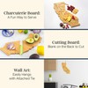 Totally Bamboo Destination California State Shaped Cutting Board, Charcuterie and