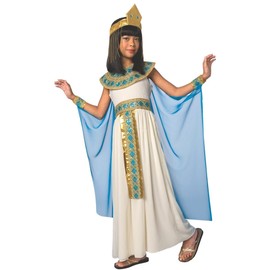 Morph Cleopatre Girls' Costume, Egyptian Girl Costume, Egyptian Girl Costume, Cleopatra Costume, Egyptian Girl Costume, Girl's Carnival Costume, Size M